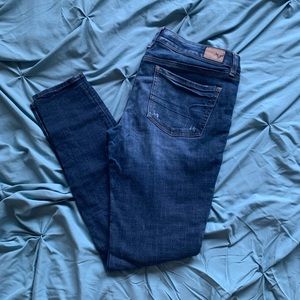American Eagle Ripped Skinny Jeans